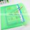 Document Bag Type and Bag Shape plastic document bag with name card