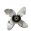 9.9HP 15HP 20HP 25HP 30HP 40HP 50HP 60HP stainless steel outboard propeller