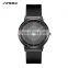 SINOBI Private Lable Man OEM Wristwatches Orange Dial Quartz Watch Custom Logo Minimalist Male Watch