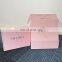 pink paper corrugated cardboard mailbox mailer packaging packing transport shoe shipping box for  false eyelash sweater dress
