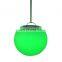 RTS 10 inches restaurant led pendant ball lamp Wireless portable luminous outdoor garden beach solar led ball sphere light lamp