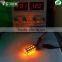 New Type High Quality Led Car Auto Lightings T20 7440 7443 30smd 5050chip Yellow Car LED Bulb