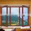 American standard hand operated aluminum casement windows for prefab homes