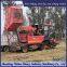 Customized rubber track chassis for corn harvesters to prevent sinking in muddy terrain