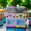 Double Position Boutique Crane Machine with Storage Display Cabinet Crane Machine