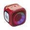 New TG359 mobile phone holder Bluetooth speaker colorful led card audio supports tws couplet speakers