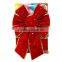 Red Velvet With Gold Edges Ornament Butterfly Bow/Butterfly Tie