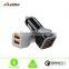 Quick Charge 2.0 Car Charger, High speed Rapid Charger with 2 USB Supporting QC2.0 charger