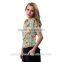 latest fashion blouse design custom made fashion lady blouse & top choli blouse designs B027