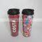 Plastic Insulated Costa Coffee Mug With Paper Insert
