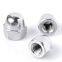 201/304/316 stainless steel cap nut GB923 M3-M20