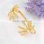 Fashion Jewelry Gold Chain Ladies Design Hand Palm Bracelet With Diamond