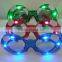 New Led Flashing Birthday Eye Glasses Light Up Party Supplies Toys Kids Adults Bar Club Disco Holiday Decorations