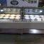 Mini ice cream cone display freezer, gelato cabinet 2016