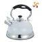 3.0L top level and high quality of tea kettle for boiling water with colorful coating on body