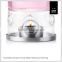 SAMADOYO Heat Resistant Glass Teapot With Warmer, Teapot With Candle Heater