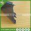 Black Shelf Label Clip Strips Holder