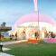 Geometric dome big steel event dome tent luxury outdoor zelte 6x6m indian wedding tent bedouin tent with factory price