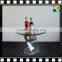 2016 Fashion Custom Design Clear Acrylic/ Plexiglass Round Coffee Table