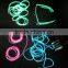 cheap factory price electroluminescent cable for clothing decoration pub Christmas ornament el wire