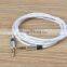 Stereo 3.5mm Male to Male Audio Cable DC Aux Braided Cable for iphone Mobile