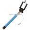 Z07-5 Plus Extendable Handheld Monopod Audio Wired Selfie Stick