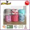 Mixed colored fancy crocheting yarn jersey t shirt yarn for craft design