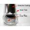 High Efficiency Three Target Solar Vacuum Tube with Heat Sensitive Coating