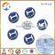 Paint Blue Zinc Alloy Custom Clothing Buttons