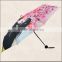 Sex girl cartoon printed fold umbrella light weight travel mini parasol umbrella
