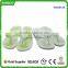 White and Green Low Price Ladies Sandals Girl Latest Flat Sandals