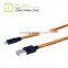 walnut PU leather MFi braided cable for iPhone 6 Plus / 6 / 5S / 5C / 5
