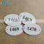 Imprinted Plastic Oval Holtel Room Door Sign