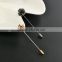 New Style Antique Metal Flower Lapel Pin For Men Suit,Black Long Needle Pin                        
                                                Quality Choice