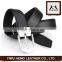 Fashion style pin buckle genuine leather belt for men