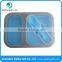 BPA Free 2 Compartment Eco Pink or Blue Folding Silicone Collapsible Lunch Box