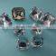 Acrylic rhinestone buttons