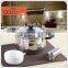 DELUXE CLASSICS bulgy soup sauce pot with 3 different designs of handle and knob for choosing