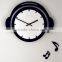 Black Acrylic Wall Clock With Diffterent Shape