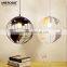 Modern Globe Hanging Light, Metal Globe Pendant Lighting MD82006