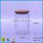Wholesale Hot desigen Airtight Glass Jar/ candy jar/ honey jar with Cork Lid