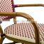 outdoor aluminium rattan chair for 2016 hot selling