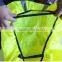 high visibility reflective safety fluorescent backpack cover