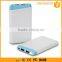 2016 private label 6000mah ultra thin power bank