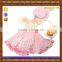 Girls Turkish Mesh Jacquard Fabrics Children Latest Fashion Dress