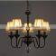 American Rural Style Edison Droplight Special Antique Forging Lamp 5 Head Chandeliers