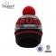 Winter Acrylic Jacquard Beanie Promotion Knitted Hat