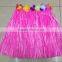 High quality plastic handmade cheap custom Hawaii grass skirt for party decoration