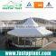 China Hot Sale Prevalent Hexagonal Pagoda tent with windows and doors