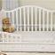 2016 White Wooden Baby Crib/ Home furniture Baby Cradle